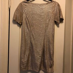 Top Shop Shimmer Tunic Dress